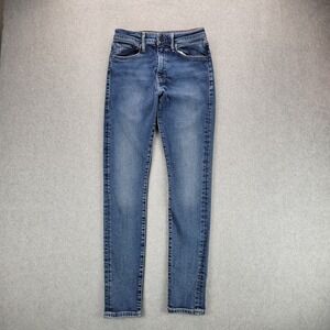 Levis Made & Crafted 721 High Rise Skinny Jeans Womens 27x30 Fit 25x28 Japan